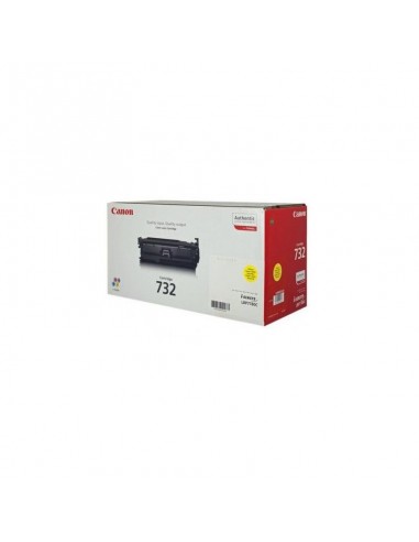 Cartouche de toner Canon 732 jaune - 6400 Pages