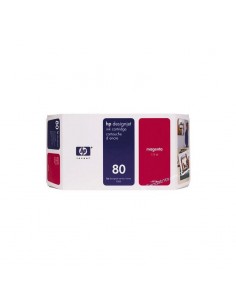Cartouche d'encre magenta HP 80 175-ml (C4874A)
