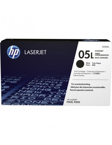 Toner LaserJet HP 05L Economique Noir authentique (CE505L)