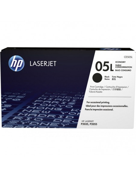 Toner LaserJet HP 05L Economique Noir authentique (CE505L)