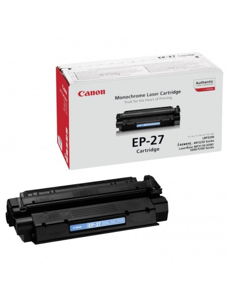 Cartouche de toner Canon EP-27 Noir - 2500 Pages