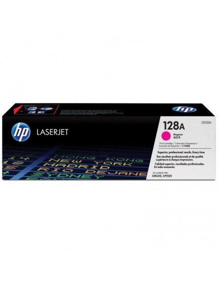 Cartouche d'encre magenta HP LaserJet 128A (CE323A)
