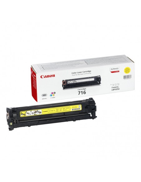 Cartouche de toner Canon 716 Jaune - 1500 Pages