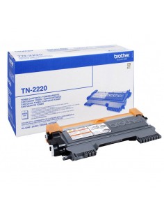Toner haute capacité Brother noir 2600 pages (TN2220) 2