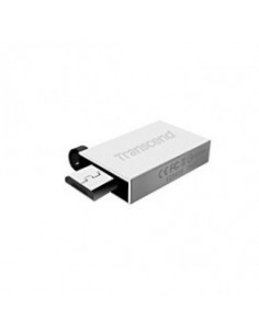 Mini Clé USB DUAL OTG Transcend Silver 16 GO