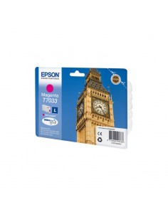 Cartouche d'encre Magenta Epson T7033 Big Ben (800 pages)
