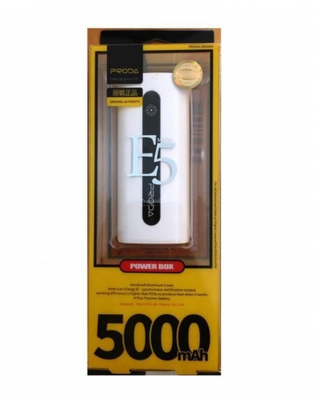 Remax - Power Bank Originale Remax Portable 5000mAh - Blanc