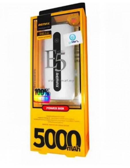 Remax - Power Bank Originale Remax Portable 5000mAh - Blanc