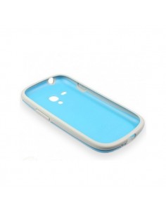 Coque Origine Samsung bleue turquoise Galaxy S3 mini 2