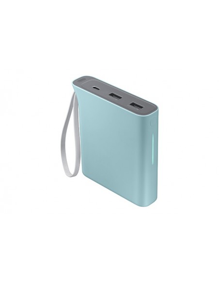 SAMSUNG - Batterie externe Kettle 10200 mAh - Bleu - En EXCLU