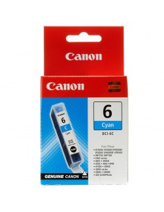 Cartouche d'encre d'origine Cyan Canon BCI-6C
