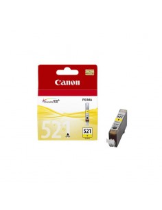Cartouche d'encre d'origine Canon CLI-521Y jaune