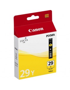 Cartouche d'encre d'origine Canon PGI-29Y Jaune