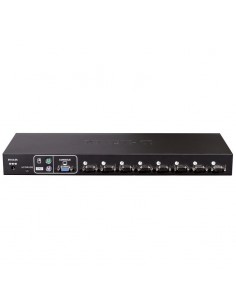Switch KVM D-LINK Commutateur KVM 8 ports (PS/2 + VGA) - Rackable 2