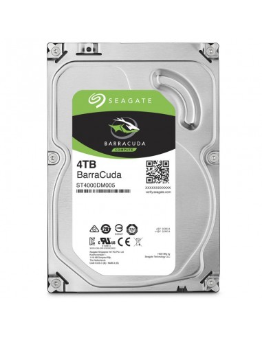 Disque dur interne 4 TB Seagate BarraCuda - 3.5\" 5900 RPM 64 Mo SATA 6 Gb/s