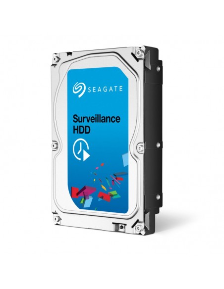 Disque dur 3.5\" Seagate Surveillance HDD 6 To - 7200 RPM 128 Mo pour NAS vidéosurveillance