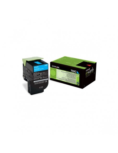 Lexmark Standard Cyan Return Programme Toner Cartridge