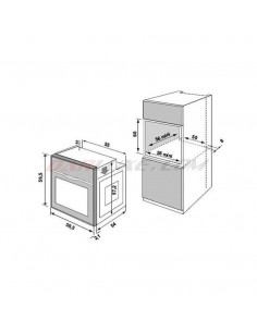 FOUR ELECT WHIRLPOOL 60CM INOX 2