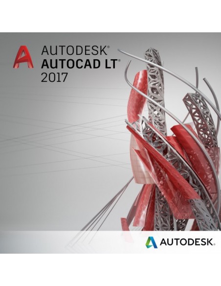 Autodesk AutoCAD LT 2017 Commercial New Single-user ELD 3-Year