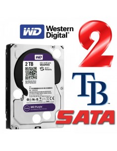 DISQUE DUR HDD WDPURPLE 3.5 SATA 2To 2