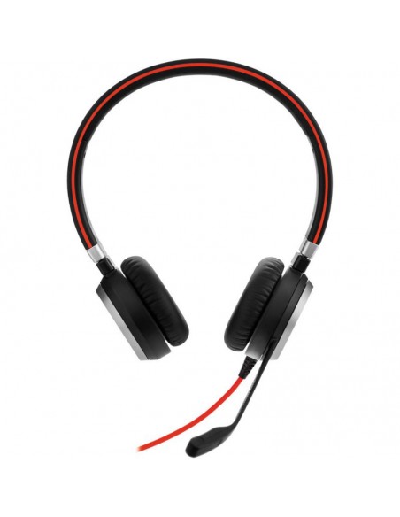 Micro-casque Anti-Bruit professionnel Jabra EVOLVE 40 UC Stéréo - USB et Jack 3.5 mm