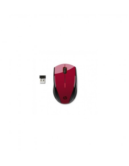 HP X3000 Red BS Wireless Mouse (N4G65AA)