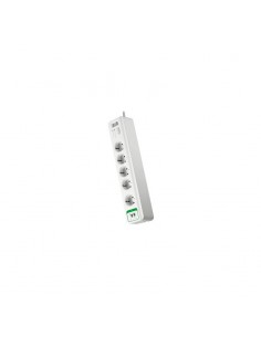 Bloc parafoudre 5 prises 230V APC Essential SurgeArrest PM5T-FR avec 2 entrées RJ-11 2