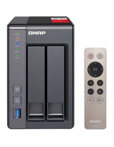 Serveur NAS 2 baies multimédia Kodi QNAP TS-251+ avec 2 Go de RAM 2