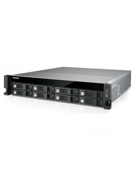 Serveur NAS professionnel 8 baies Rackable QNAP TS-853U-RP avec alimentation redondante