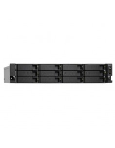 Serveur NAS professionnel 12 baies Rackable QNAP TS-1263U-RP avec alimentation redondante 2