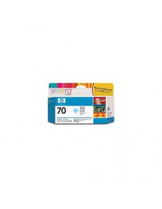 HP 70 130 ml Light Cyan Ink Cartridge with Vivera Ink (C9390A) 2