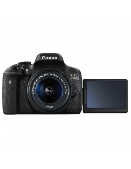 Reflex Canon EOS 750D + Objectif 18-55mm + Imprimante Selphy CP910 + Sac à dos Pro