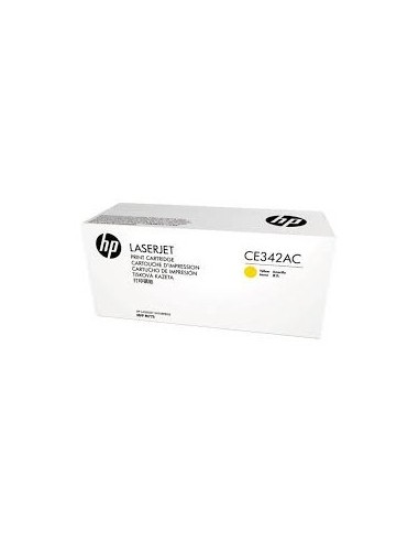 HP CE342AC Yellow Contract Original LaserJet Toner Cartridge