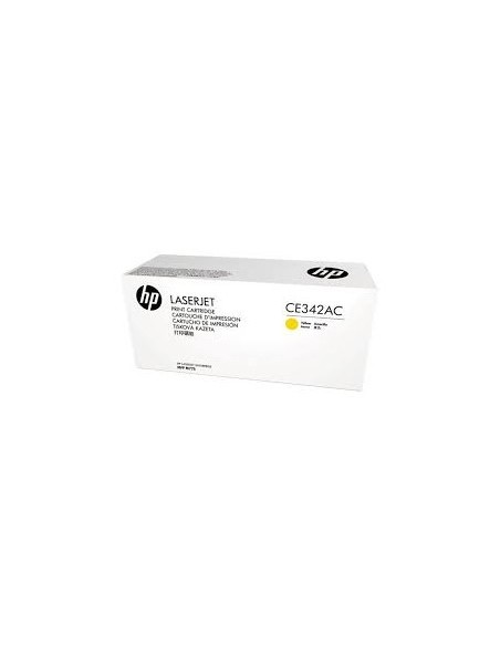 HP CE342AC Yellow Contract Original LaserJet Toner Cartridge