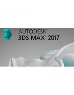 Autodesk 3ds Max 2017 Commercial New Single-user ELD 2-Year Subscription with Basic Support