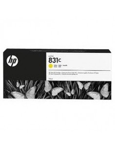 HP 831C 775-ml Yellow Latex Ink Cartridge