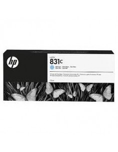 HP 831C 775-ml Light Cyan Latex Ink Cartridge