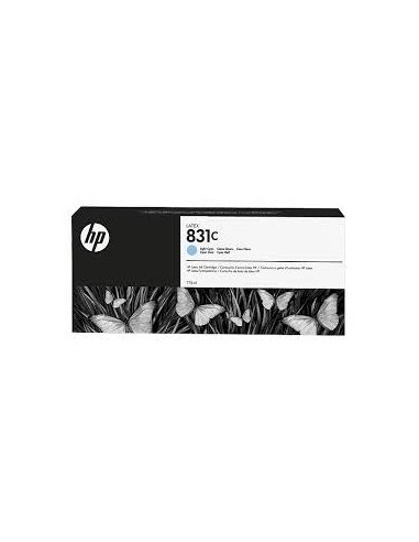 HP 831C 775-ml Light Cyan Latex Ink Cartridge