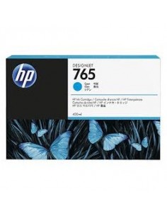HP 765 400 ml Cyan Ink Cartridge