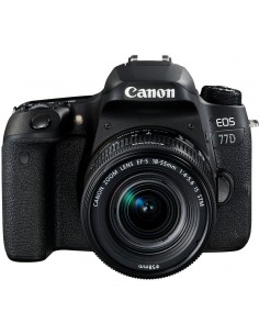 Appareil photo Reflex Canon EOS 77D + Objectif Canon 18-55mm IS STM 2