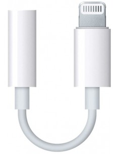 Cable APPLE /Lightning - Mini-jack 3.5 mm /Blanc /For: iPad - iPhone - iPod