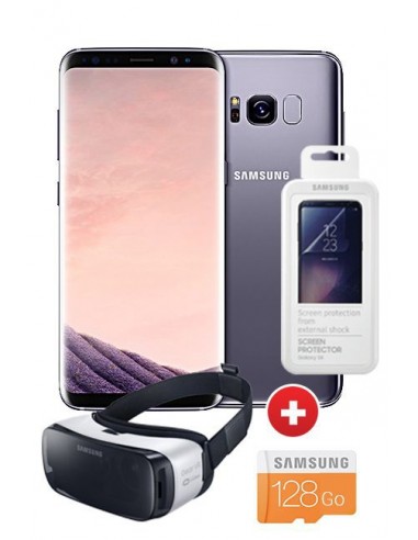 Pack Samsung Galaxy S8 Plus Gris