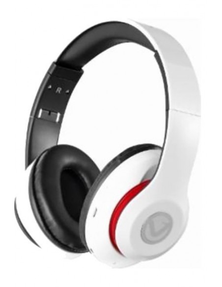 Casque VOLKANO Impulse Series /Bluetooth / Radio-FM/ Carte SD/ Blanc