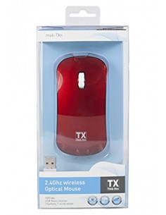 Souris TX Optique Sans Fil /USB /Rouge