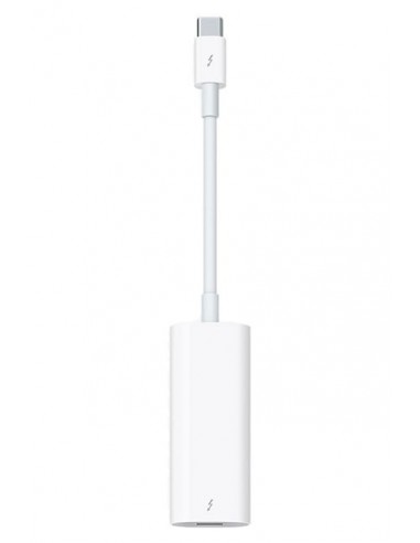 Cable APPLE /Thunderbolt 3 USB-C - Adaptateur Thunderbolt 2 /Blanc