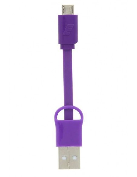 Cable ENERGIZER /Violet /Pocket Data Micro USB /USB 2.0 - Micro USB /8cm