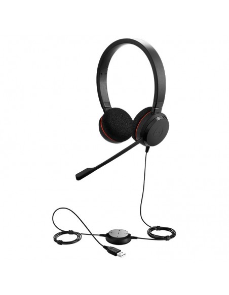 Casque-micro Jabra Evolve 20 Stéréo UC (100-55900000-99)