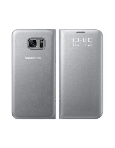 Cover SAMSUNG S View pour Galaxy S7 /5.1Pouce /Silver