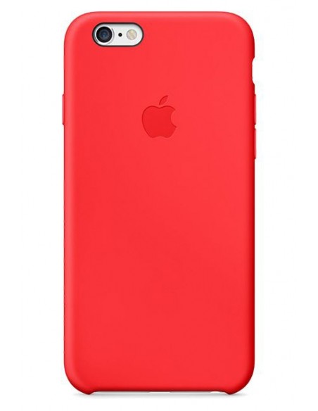 Cover APPLE pour iPhone 6 en Silicone /4.7Pouce /Rouge