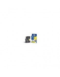 BROTHER Ruban Noir - Jaune 6mm (TZE611) 2